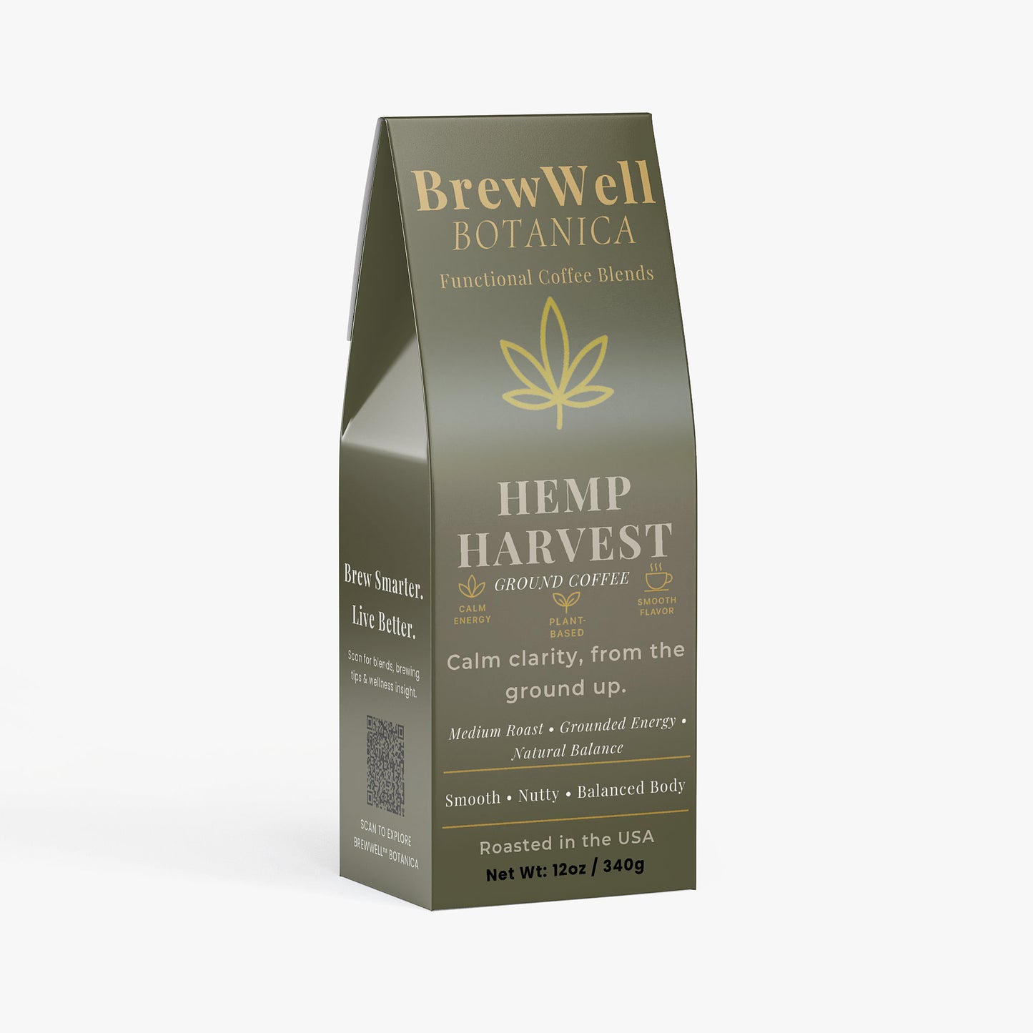 Hemp Harvest Coffee (Medium Roast) Ground