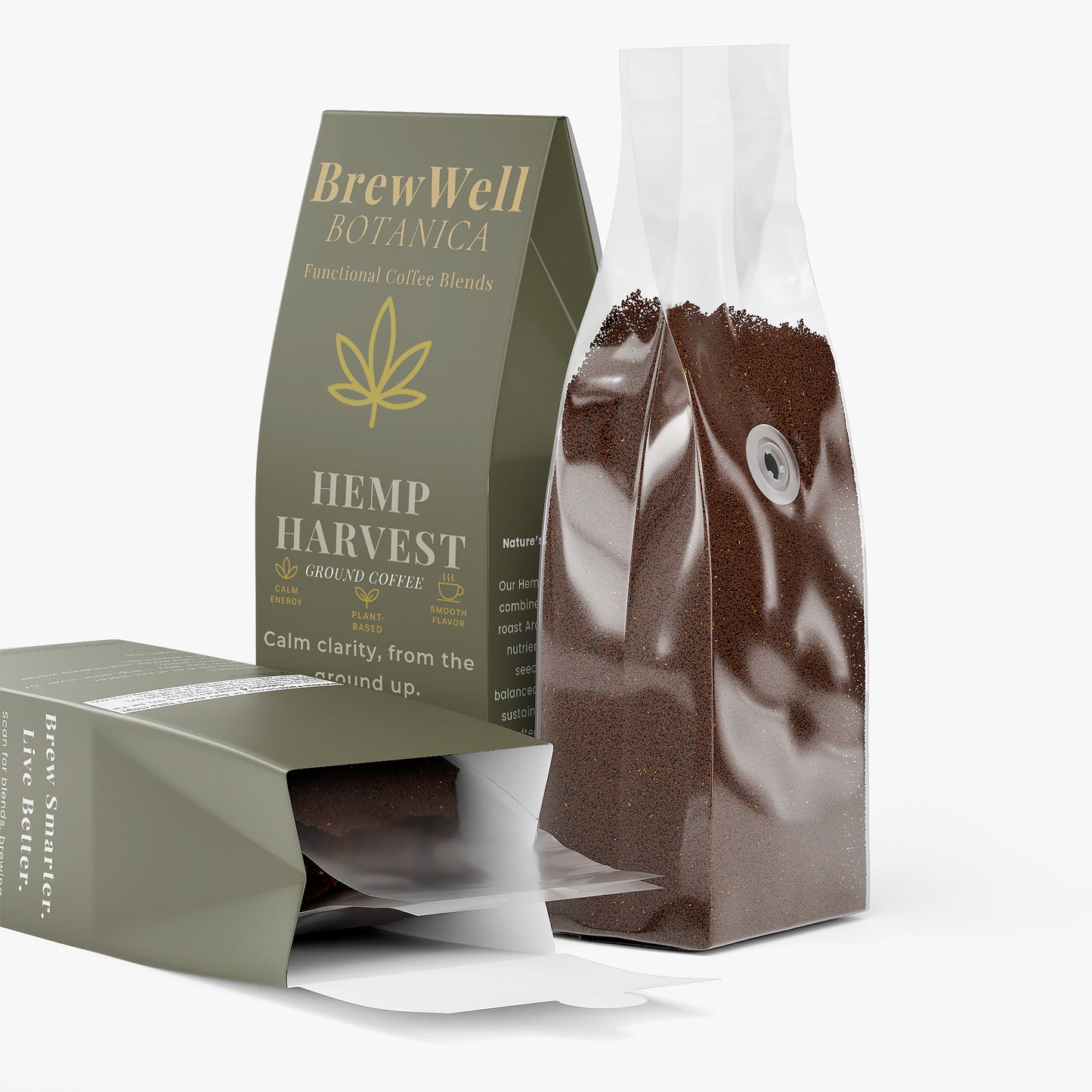 Hemp Harvest Coffee (Medium Roast) Ground