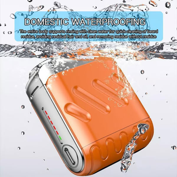 Mini Portable Dual Ring Electric Shaver