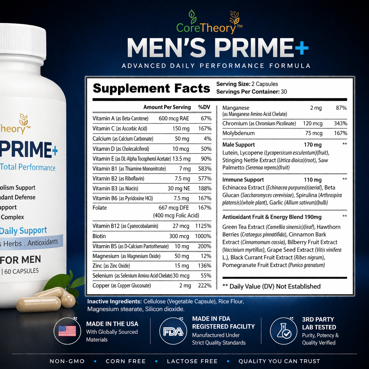 MEN'S PRIME+