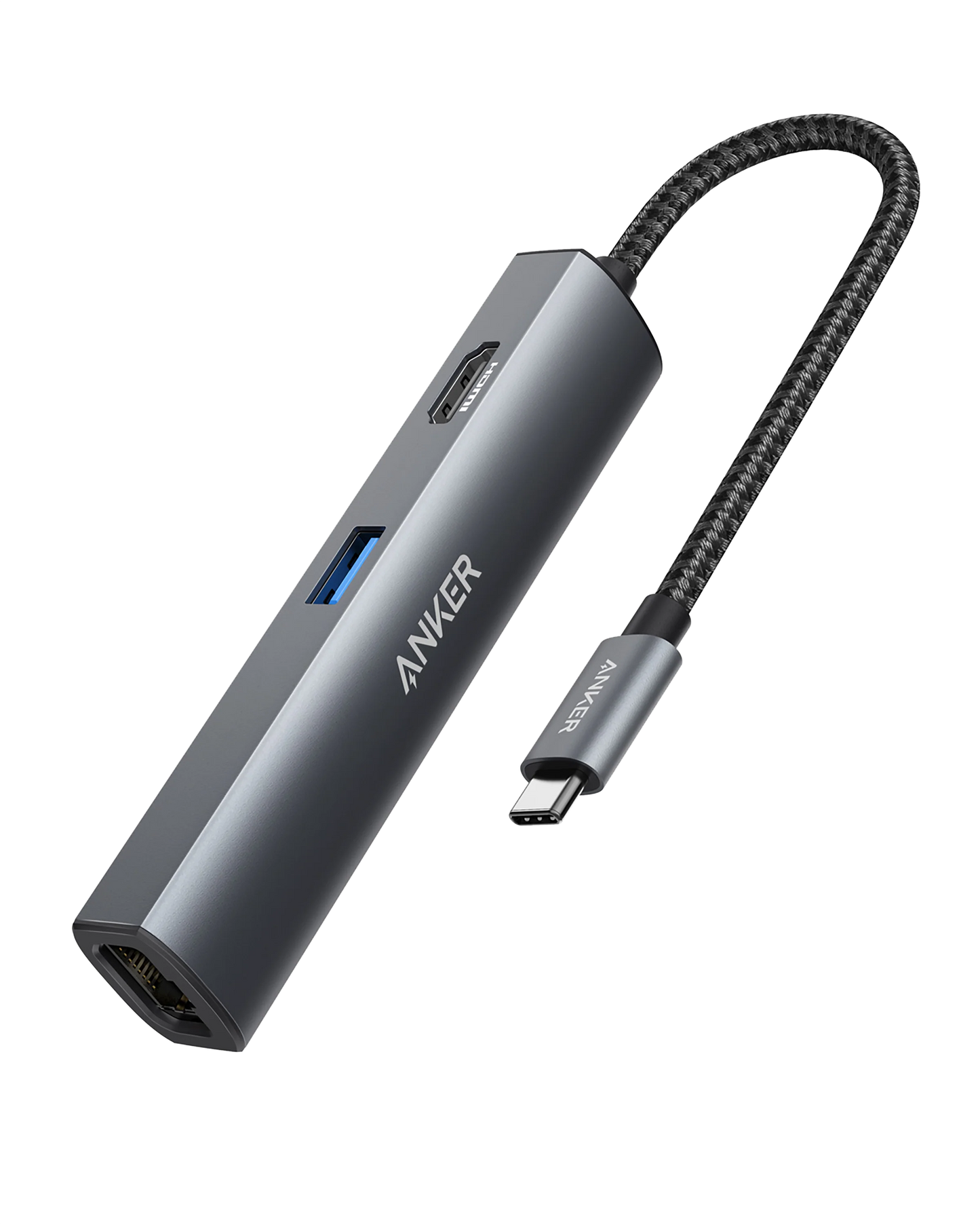 USB-C Hub (5-in-1, Slim)