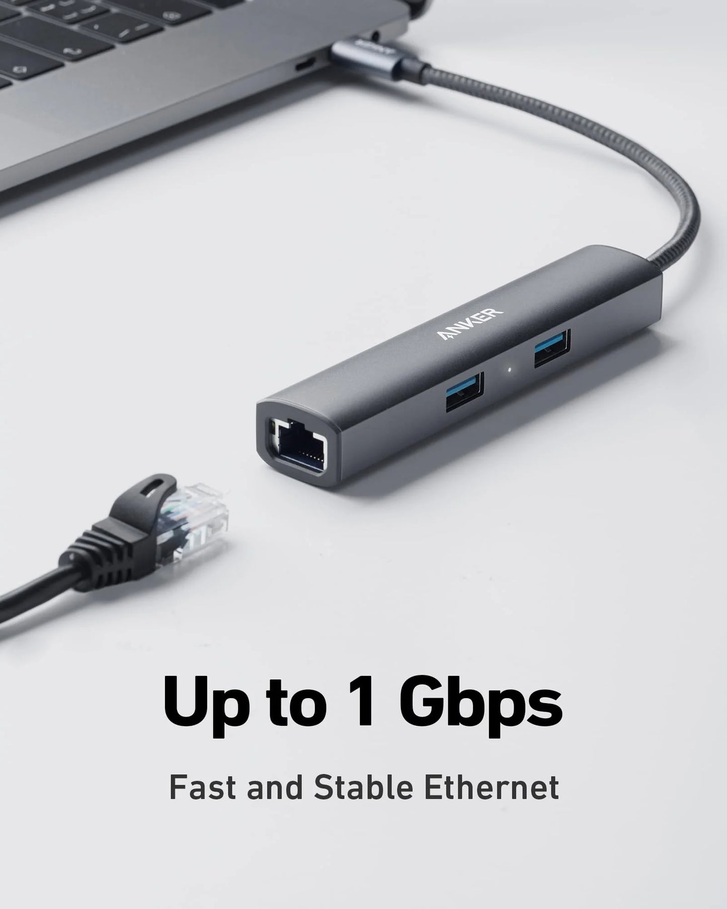 USB-C Hub (5-in-1, Slim)