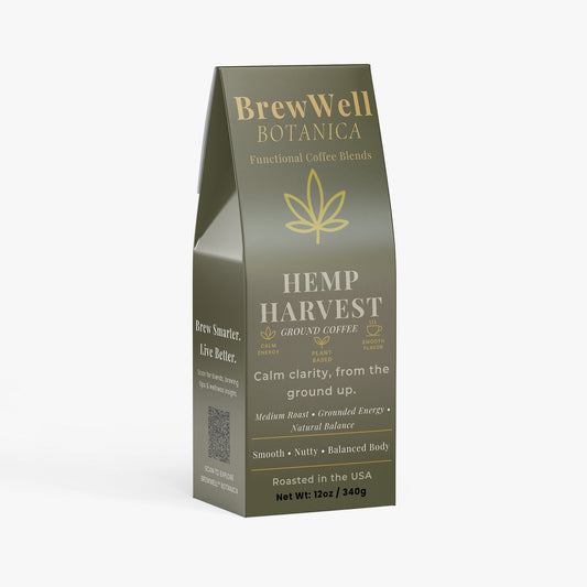 Hemp Harvest Coffee (Medium Roast) Ground