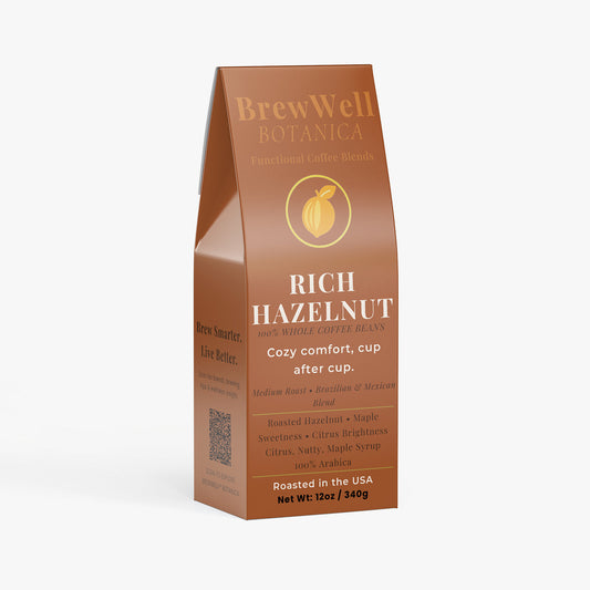 Rich Hazelnut Coffee (Medium Roast) Whole bean