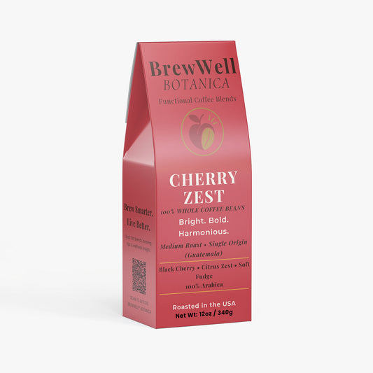Cherry Zest Coffee (Medium Roast) Whole Bean