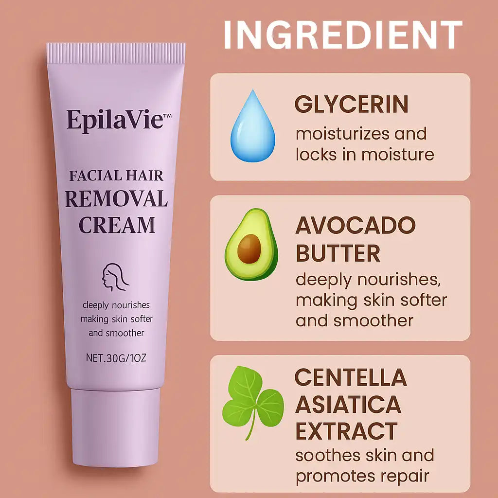 EpilaVie™ Facial Hair Removal Cream