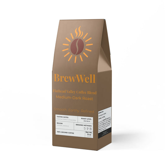 Flathead Valley Coffee Blend (Medium-Dark Roast)