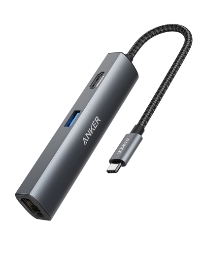 USB-C Hub (5-in-1, Slim)