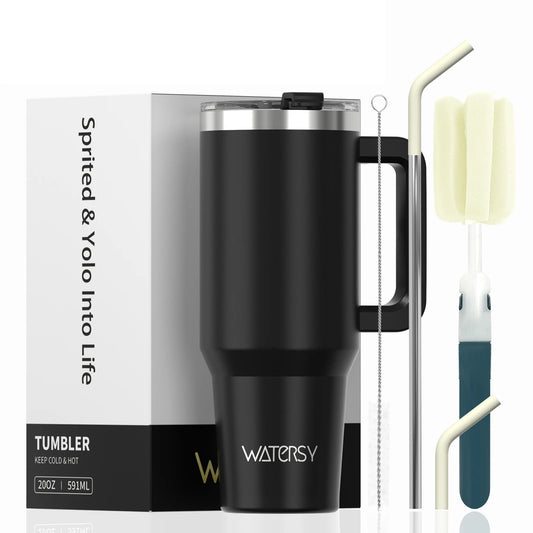 Thermal Stainless-Steel Tumbler with Handle 40oz