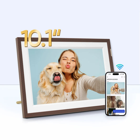 Digital Picture Frame 10.1 Inch Smart WiFi Digital Photo Frame 32GB with 1280x800 IPS Touch Screen